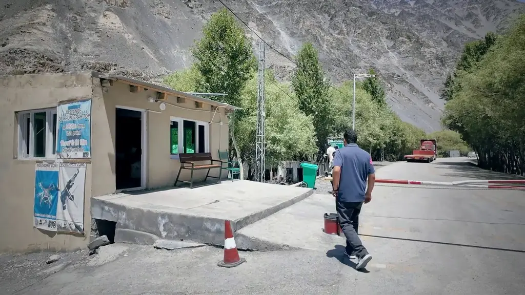 Dih check post, entry to Khunjerab National Park, Rs 500 ticket